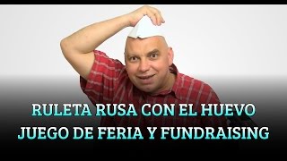 RULETA RUSA CON EL HUEVO JUEGO DE FERIA Y RECAUDACIÓN DE FONDOS