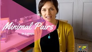 Minimal Pairs In 3 Steps - International TEFL Academy