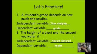 Algebra 1 Modeling with Functions Part 1