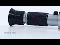 Hand refractometer with LED - Zuzi