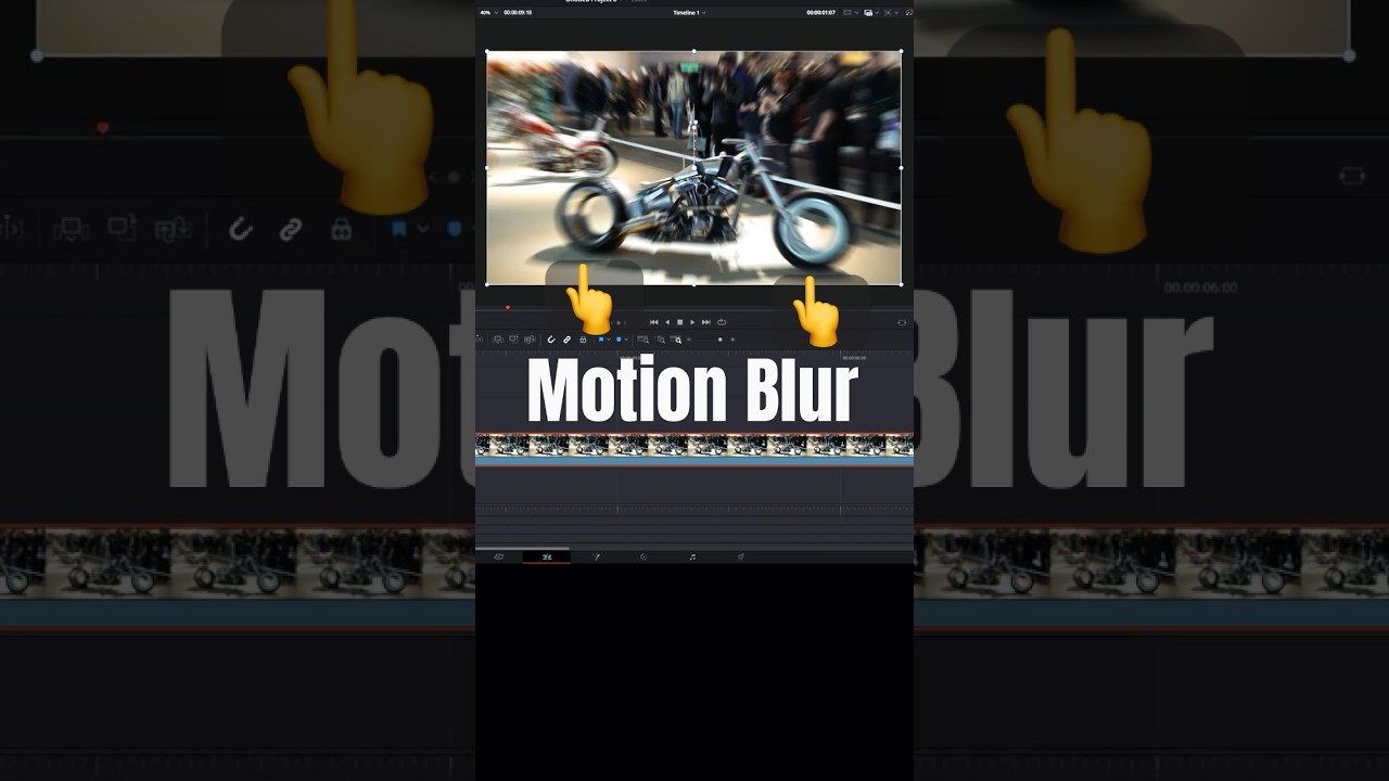 Add Motion Blur to Zooms - DaVinci Resolve 20