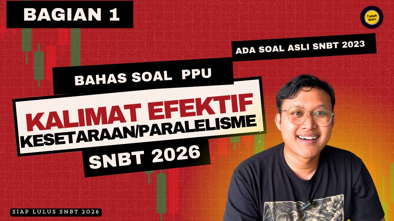 KALIMAT EFEKTIF:KESETARAAN BAGIAN 1 #SNBT2026