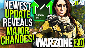 WARZONE 2: New UPDATE PATCH NOTES Reveal MAJOR Gameplay Changes! (Equipment BUFF, One Shot Snipers)