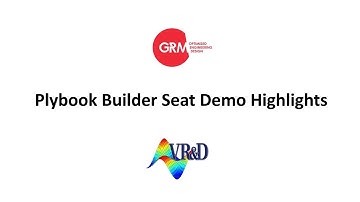 Plybook Builder Seat Demo Highlights
