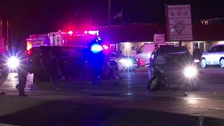Sheriff deputy found unconscious after 3-vehicle crash in NW Harris Co.