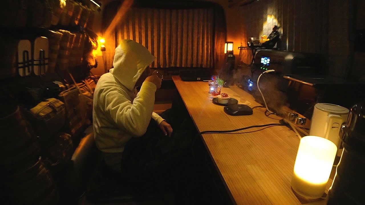 Автокемпинг для отдыха в роскоши｜Самая секретная база готова｜ASMR