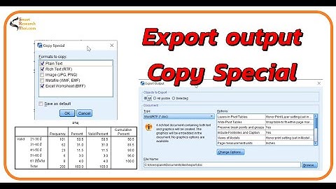 [How to] Export Output SPSS | Easy Statistic EP.8 สถิติง่ายๆ แค่ปลายนิ้ว