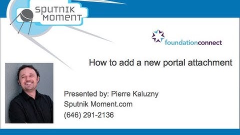 How to Add a Portal Attachment - Salesforce FoundationConnect