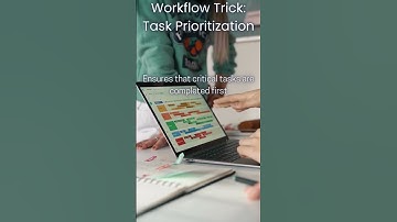 Workflow Trick: Task Prioritization - Prioritize tasks based on urgency and importance #workflows