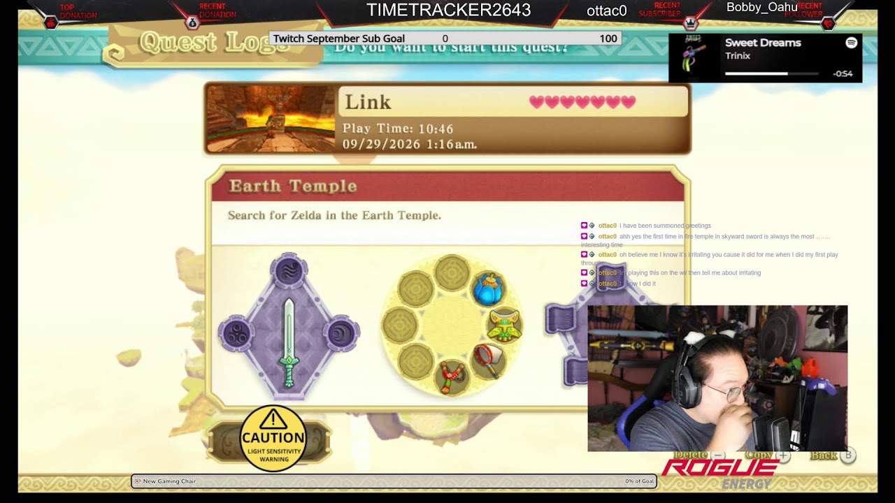 It's a Nintendo night with Prime 4 and Skyward Sword !light !rogue1 !merch [Switch]