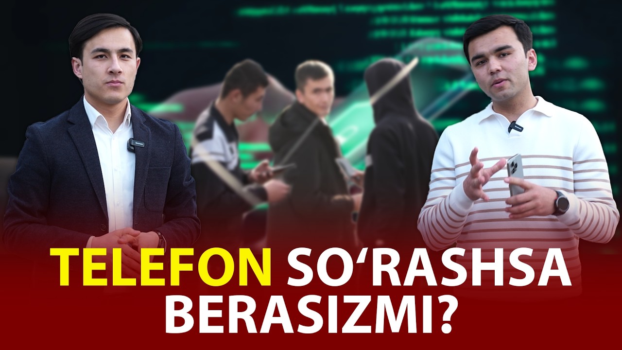 KO‘CHADA TELEFON SO‘RASHSA BERASIZMI? | ADLIYA TV