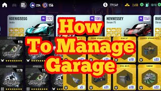 How To Manage Garage | NFS No Limits