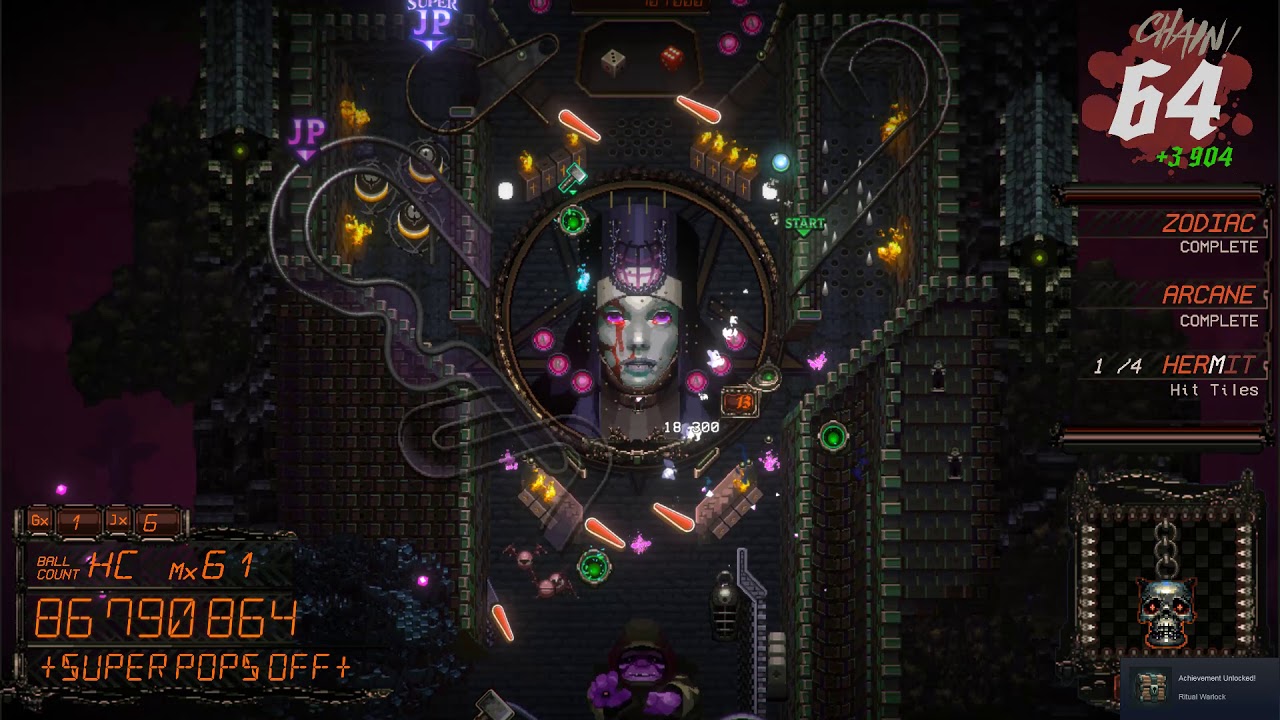 Demon's Tilt - Hardcore - 3445 million (2 Wizard Modes)