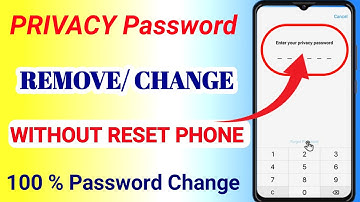 How to reset Privacy and App encryption Vivo | Privacy password reset kaise kare | Privacy password