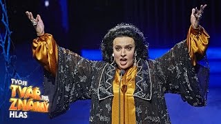 Jan Cina jako Monserat Caballe - "Hijo De La Luna" | Tvoje tvář má známý hlas