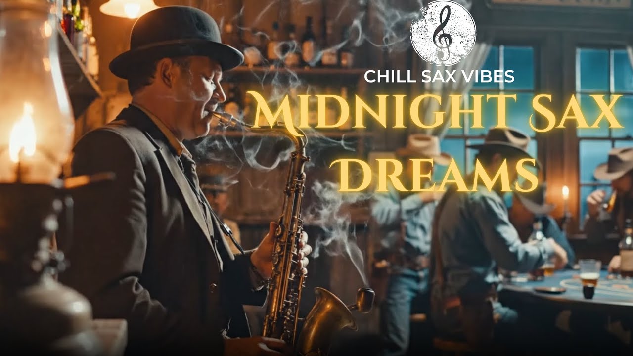 Midnight Sax Dreams 🌙 Smooth Jazz & Chill Saxophone for Relax & Sleep | Chill Sax Vibes
