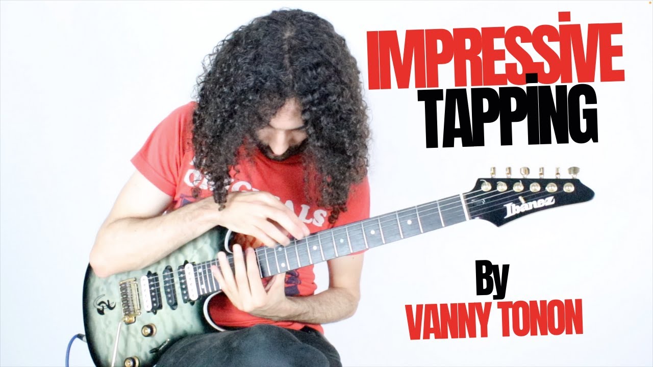 Impressive 8 Fingers Tapping Diminished Arpeggio + Slow Example