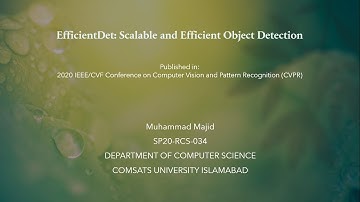 EfficientDet: Scalable and Efficient Object Detection