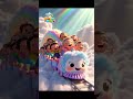 DoDo Mini N Friends | 🍭 Magical Baby Adventure in Candyland! #kids #babylove#babyreels #babysongs