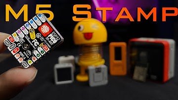 Smallest ESP32 Board 🔥 | M5Stamp | ESP32 Pico based board