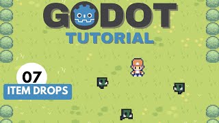 Top Down Survival Shooter In Godot | Part 7 - Item Drops