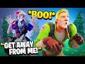 I Pretended To Be A WITCH In Fortnite.. (Baba Yaga)