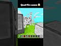 Quad fire canon 🤯 | #minecraft #banku