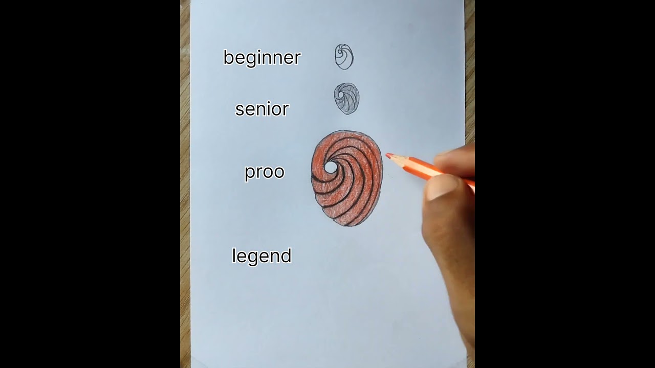 menggambar obito mask  😳😱 