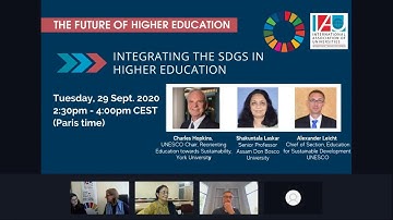 9. Integrating the Sustainable Development Goals (SDGs) in Higher Education