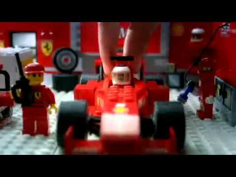 Scuderia Ferrari Truck 8654 - Lego Racers - YouTube
