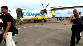 Flying to the Tropical Island of Siargao in the Philippines