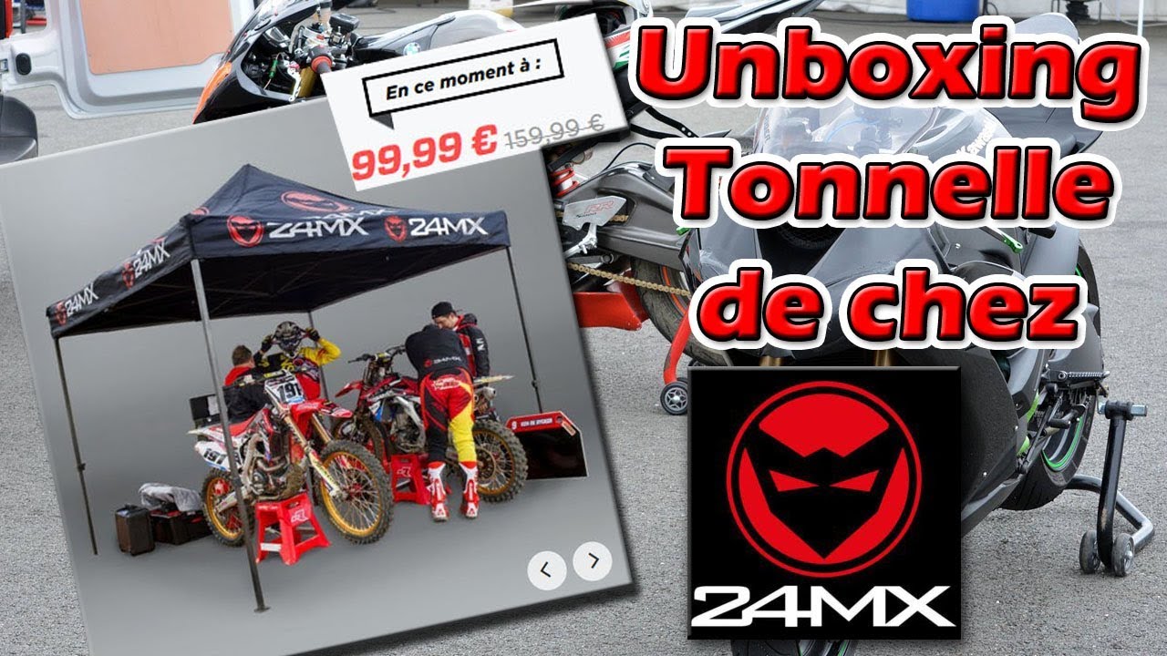 MotoVlog 60 / Promo Tonnelle de chez 24MX YouTube