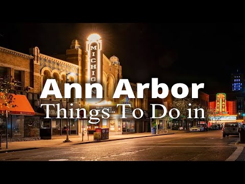Video: Le 12 migliori cose da fare ad Ann Arbor