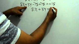 Ecuacion General De Una Recta A Forma Simetrica Ejemplo 1 By