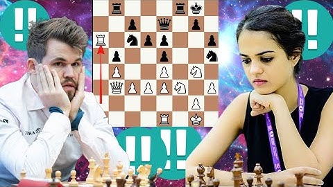 Magnus Carlsen vs Tania Sachdev chess game 69