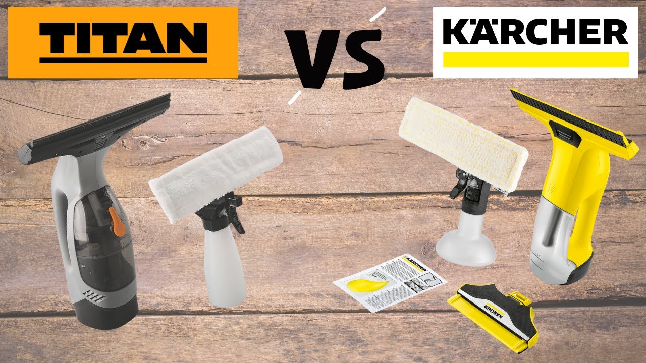 Karcher WV6 Plus N vs Titan Window Vac: Unboxing, Review & Comparison 