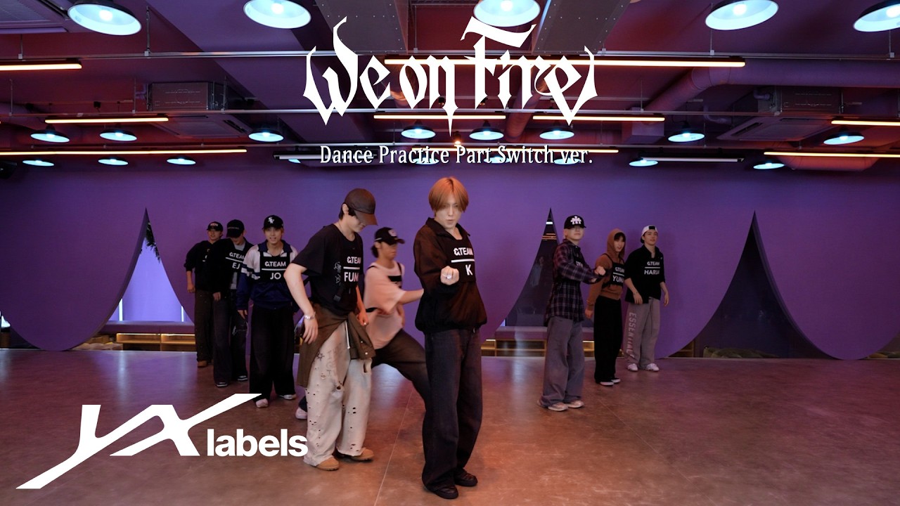 &TEAM 'We on Fire' Dance Practice (Part Switch ver.)