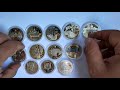 Коллекционные монет Украины в боксах (пруф) из подборки 2020 - 2021 годов (видео про #монеты)