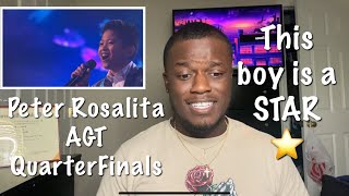 REACTION | Peter Rosalita Sings &quot;I Have Nothing&quot; by Whitney Houston - America&#39;s Got Talent 2021