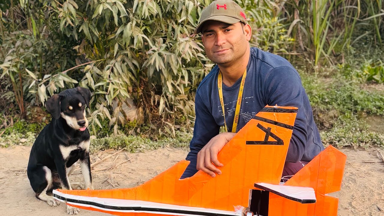 Amazing Flying of Home Made Remote Control Airplane ✈️ | Pure Aeromodelling Skills