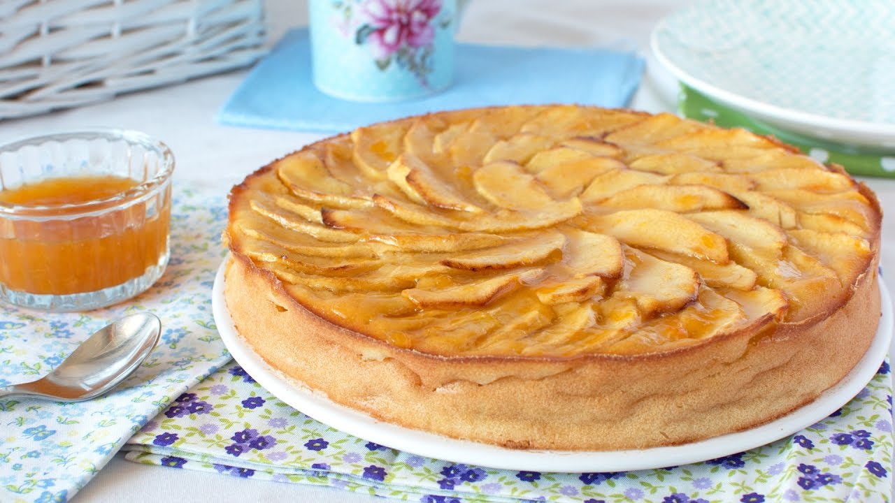 Cómo se hace pastel de manzana