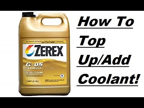 How To Top up/Add Coolant And Witch Brand For A Dodge Challenger SRT8 2010 6.1L Hemi