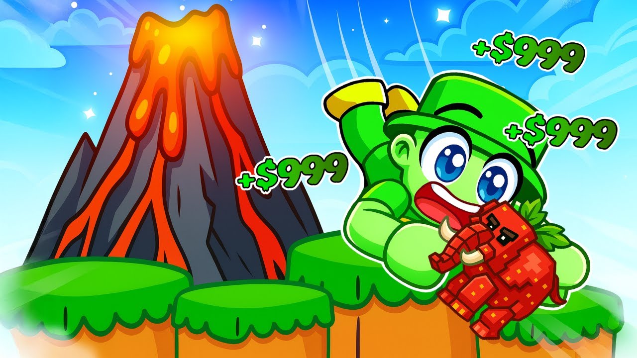 Je sauve les BRAINROTS d'une éruption VOLCANIQUE sur Roblox !