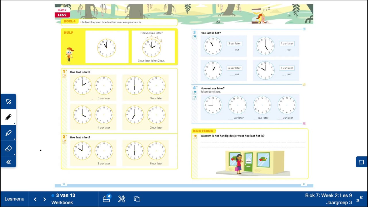 Pluspunt - Groep 3 - Blok 7 - Week 2 - Les 9 - YouTube