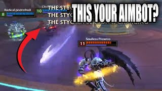 THIS THANATOS BOUGHT SOME WALL-MART BRAND HACKS LOL- SMITE Cheaters Exposed #5