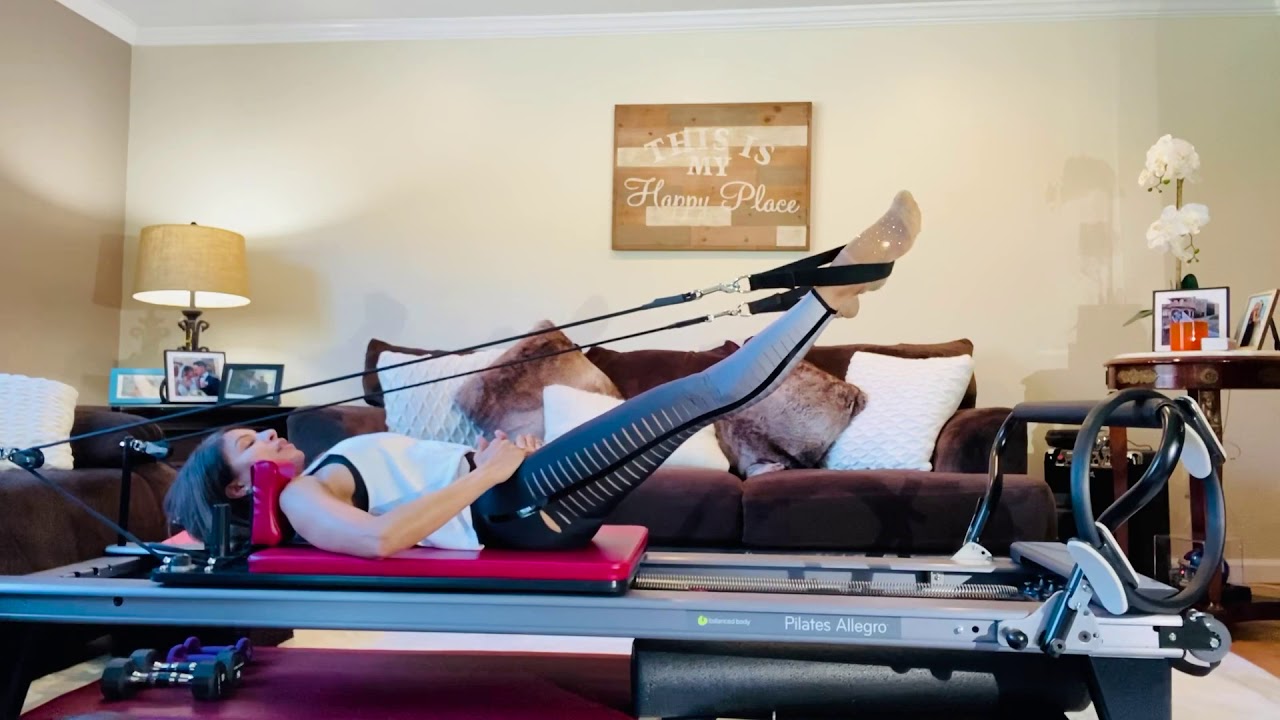 Pilates Reformer Lower Back Stretch & Strength YouTube