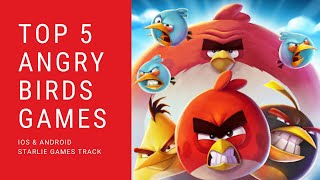 Top Best 5 Angry Birds Game Offline Android Rating 4.3 2021 screenshot 5