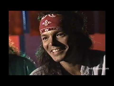 JAKE E LEE & RAY GILLEN of BADLANDS - 1991 MuchMusic interview