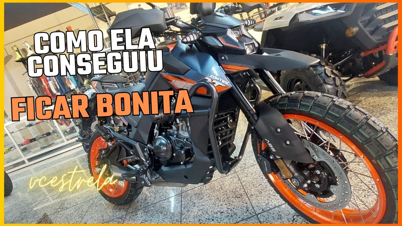 #ZONTES U1 125 LCD   EXCELENTE OPÇÃO DE COR