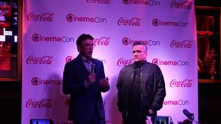 Avengers End Game CinemaCon 2019 interview Joe and Anthony Russo behind the scenes
